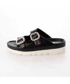 Riz raffinee <Riz raffinee>ビジューダブルベルトスポーツサンダル