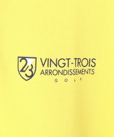 23区GOLF 【WOMEN】ゆったりシルエット 半袖ゴルフポロシャツ