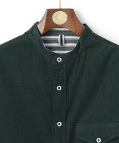 J.PRESS MEN バンドカラーリバーシブル シャツ