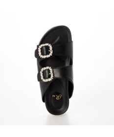 Riz raffinee <Riz raffinee>ビジューダブルベルトスポーツサンダル