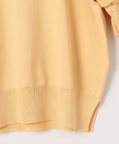 組曲 S 【WEB限定カラーあり】MINA 袖フリルニットプルオーバー