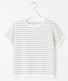 23区 【洗える】レーヨンポリエステルストレッチ プルオーバー ラメニット