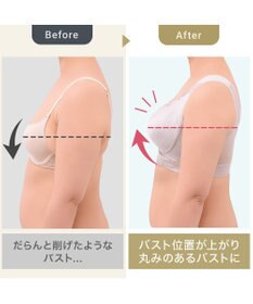 BRADELIS New York 【BRADELIS NewYork peace】ハートフルカップビューティフルブラ25 選べるデザイン ノンワイヤー 補整下着 補正 ブラジャー