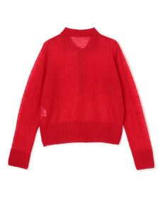 BEIGE， ELM / シアーモヘア ニットポロ