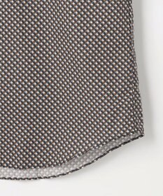 JOSEPH ABBOUD 【オーガニックコットン使用・JAPANファブリック】ジオメトリックプリントシャツ