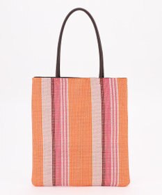 ANY ジュートトートバッグ オレンジ系