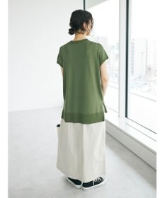 CRAFT STANDARD BOUTIQUE ＵＶカット接触冷感半袖ニットチュニック