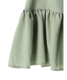 earth music&ecology ＳＥＴ２点ジャガードビスチェ＋リブプルオーバー