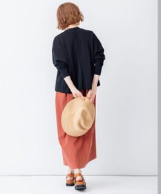 23区 L 【洗える】ライトスムース ロング ワンピース