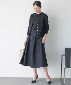 組曲 L 【UVケア・接触冷感】MINA ニットカーディガン