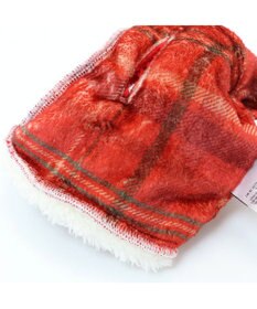 PET PARADISE ペットパラダイス クリスマス サンタ帽子 《ふわふわチェック柄 》 小型犬