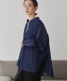 WEGO 【ANGIE VINTAGE】オーバーサイズデニムシャツ