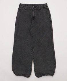 WEGO ローライズバギーフレアデニムパンツ