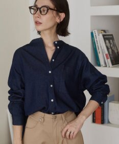 WEGO 【ANGIE VINTAGE】オーバーサイズデニムシャツ