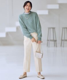 ANY レーシーモールニット