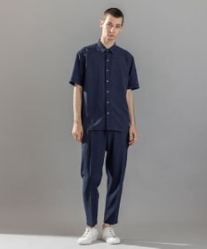 JOSEPH HOMME 【新柄】テクノボイルストレッチ ドロスト付きワイドテーパードパンツ / TEDDY CONVERTIBLE