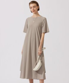 ICB 【接触冷感・UVカット・速乾・洗える】マットスキューバ  ワンピース