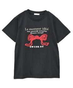 Green Parks ・ｓｗｉｎｇ　ｂｙ　リボンモチーフコード刺繍ＴＥＥ