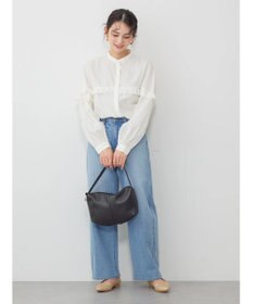 AMERICAN HOLIC フリルバンドカラーシャツ