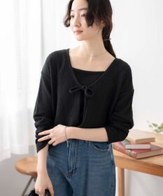 WEGO アンサンブルリボンカーデ