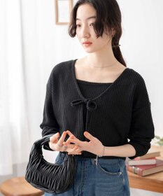 WEGO アンサンブルリボンカーデ