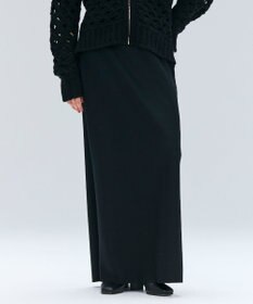 BEIGE， 【VERY NaVY12月号掲載】MONTAIGNE / イージーウエストウールロングスカート