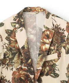 JOSEPH HOMME クールドッツストレッチ花柄　ジャケット