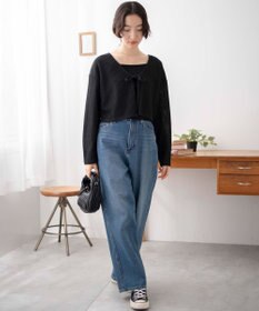 WEGO アンサンブルリボンカーデ