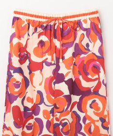 GRACE CONTINENTAL ペイントカラーワイドパンツ