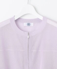 J.PRESS LADIES 【洗える】SHEER LIGHT ニット ブルゾン