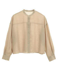 AMERICAN HOLIC シアーショート丈ブラウス