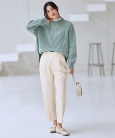 ANY レーシーモールニット