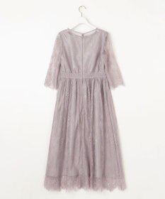 ANY SIS 【洗える】パネルレース ドレス