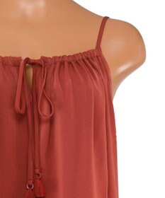 San-ai Resort（三愛水着楽園） 【SALE】マキシワンピース　M　【Coral veil（コーラルヴェール）】