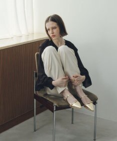 YECCA VECCA バックストラップメリージェーンパンプス