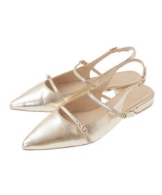 YECCA VECCA バックストラップメリージェーンパンプス