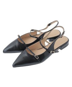 YECCA VECCA バックストラップメリージェーンパンプス