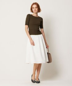 TOCCA 【WEB限定カラーあり】【消臭・洗える】RIBBON LABYRINTH JACQUARDスカート