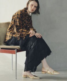 YECCA VECCA バックストラップメリージェーンパンプス