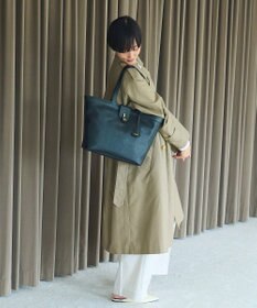 TOPKAPI 【Breath TOPKAPI】RIPPLE LOCK  リプルロック レザーコンビ トート バッグ