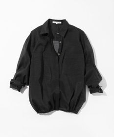 23区 【見上愛さん着用】ナイロンコットンシアーボイル ドロストシャツ