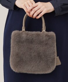 J.PRESS LADIES 【2way】エコファー バッグ