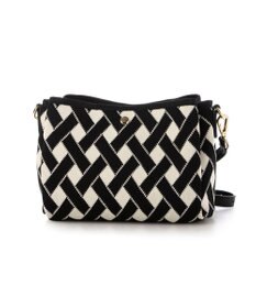 UNBILLION カシュカシュ cachecache / 柄アソートジャガード三つ口ショルダーバッグ