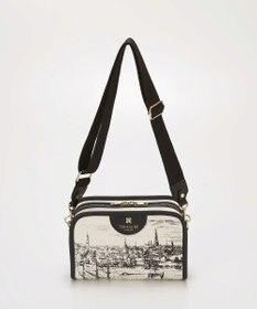 TOPKAPI 【TREASURE TOPKAPI】キャンバス プリント ワンハンドル ショルダーバッグ