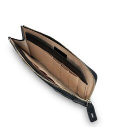 PELLE BORSA メッシュL字ファスナーコンパクト長財布 Chrono Weave クロノウィーブ 5843