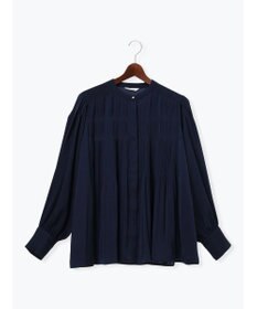 Te chichi プリーツサテンブラウス