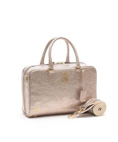 A.D.M.J. 【牛革】イタリアンレザークラックメタル2WAYボストンL