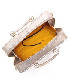 A.D.M.J. 【牛革】イタリアンレザークラックメタル2WAYボストンL