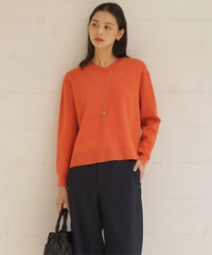 J.PRESS LADIES L 【洗える】FINE SWEAT ニット