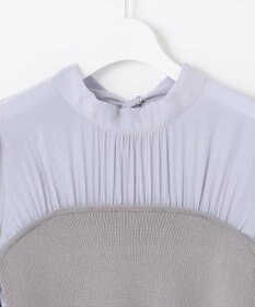 Feroux 【洗える】ビスチェドッキングニット プルオーバー